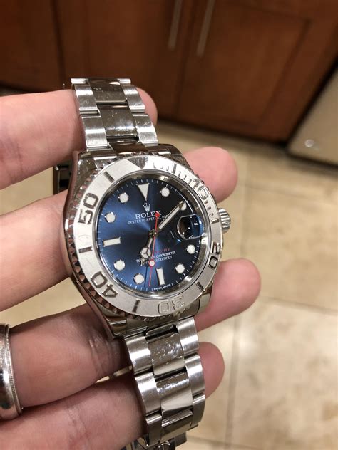 yacht master blue rolex